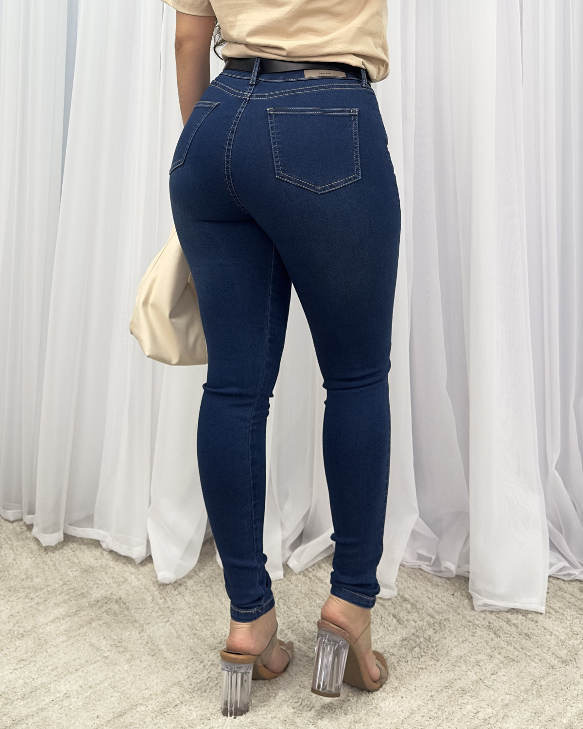 Super High Waist Skinny 100784