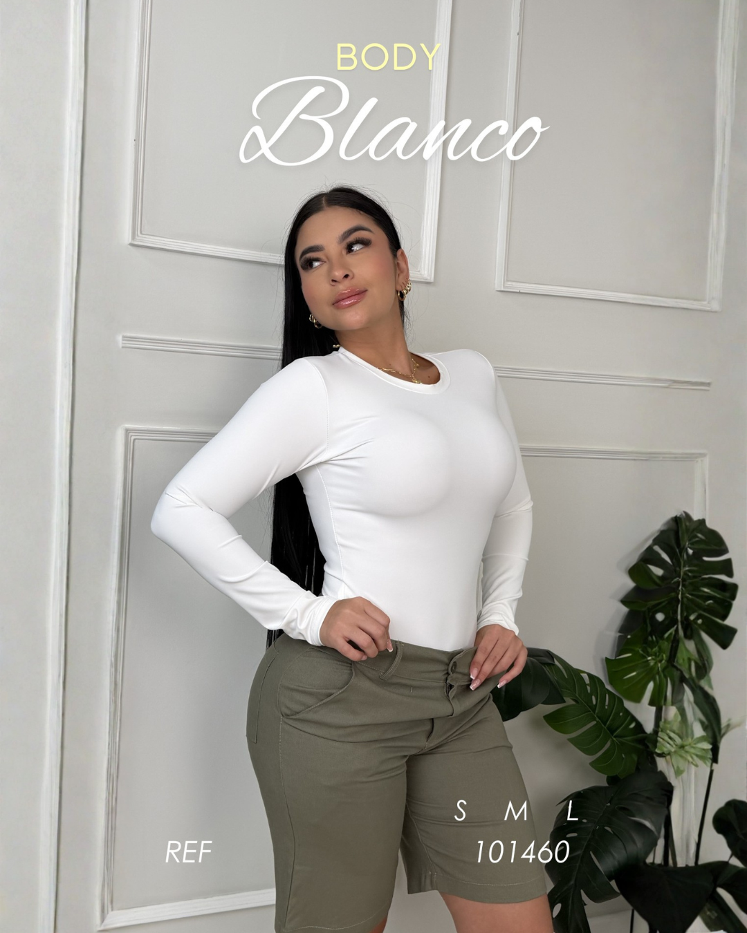 Body Manga Larga 101460