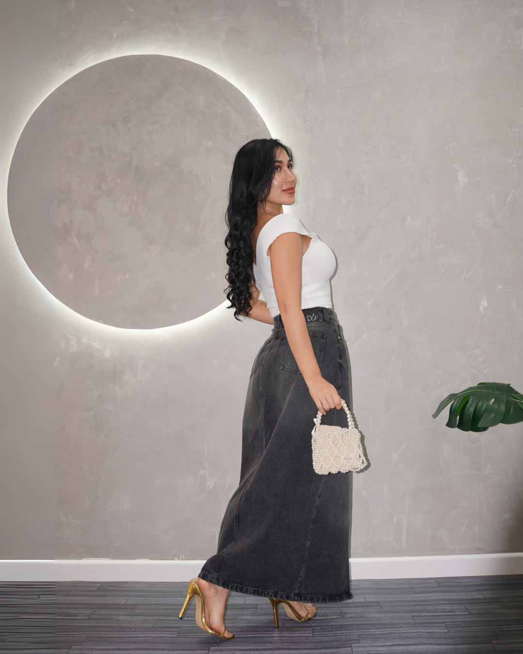 101157 Maxi Falda