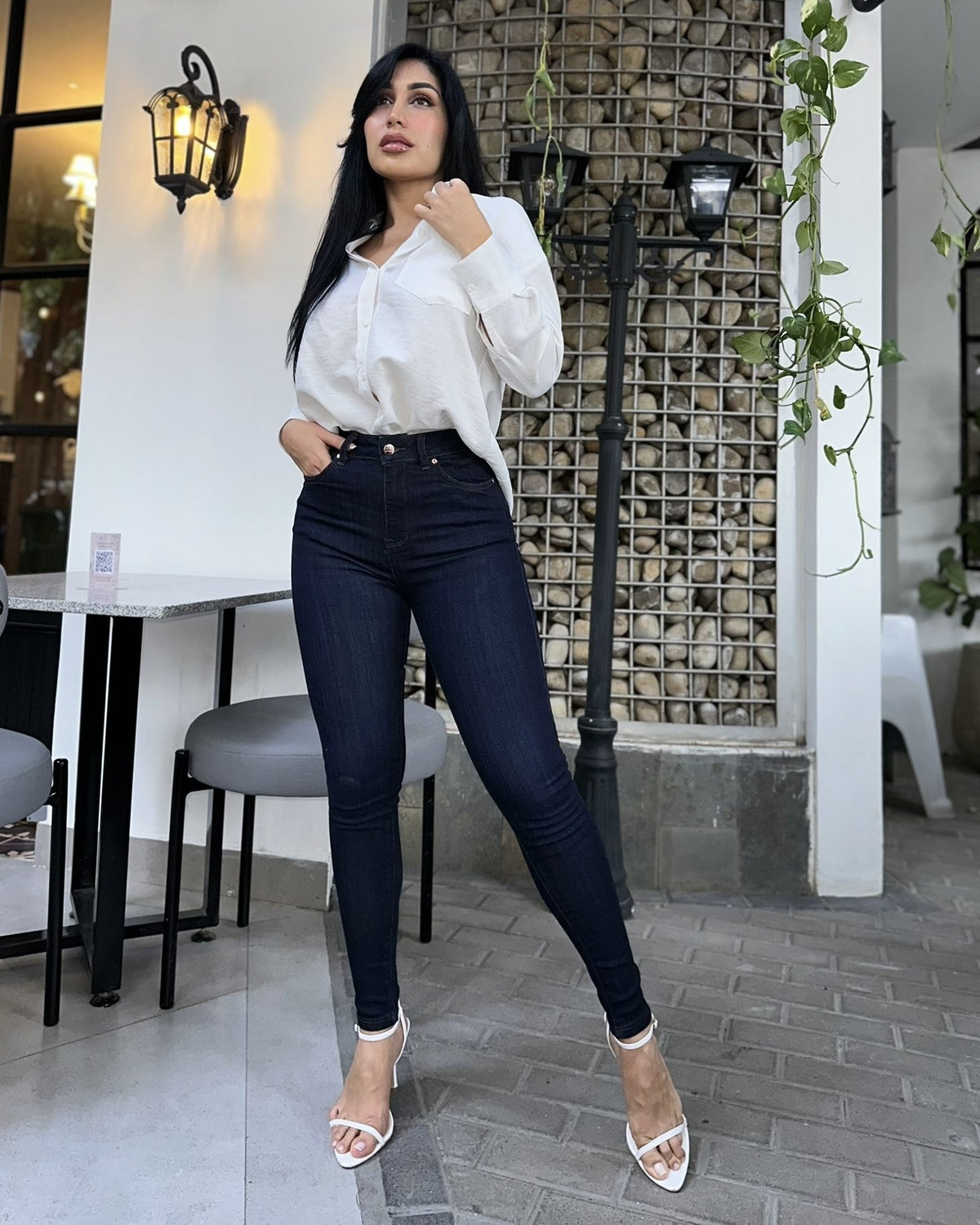 Super High Waist Skinny 101129