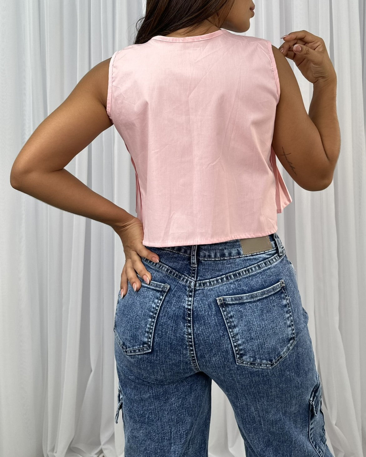 Blusa Plizados 100997