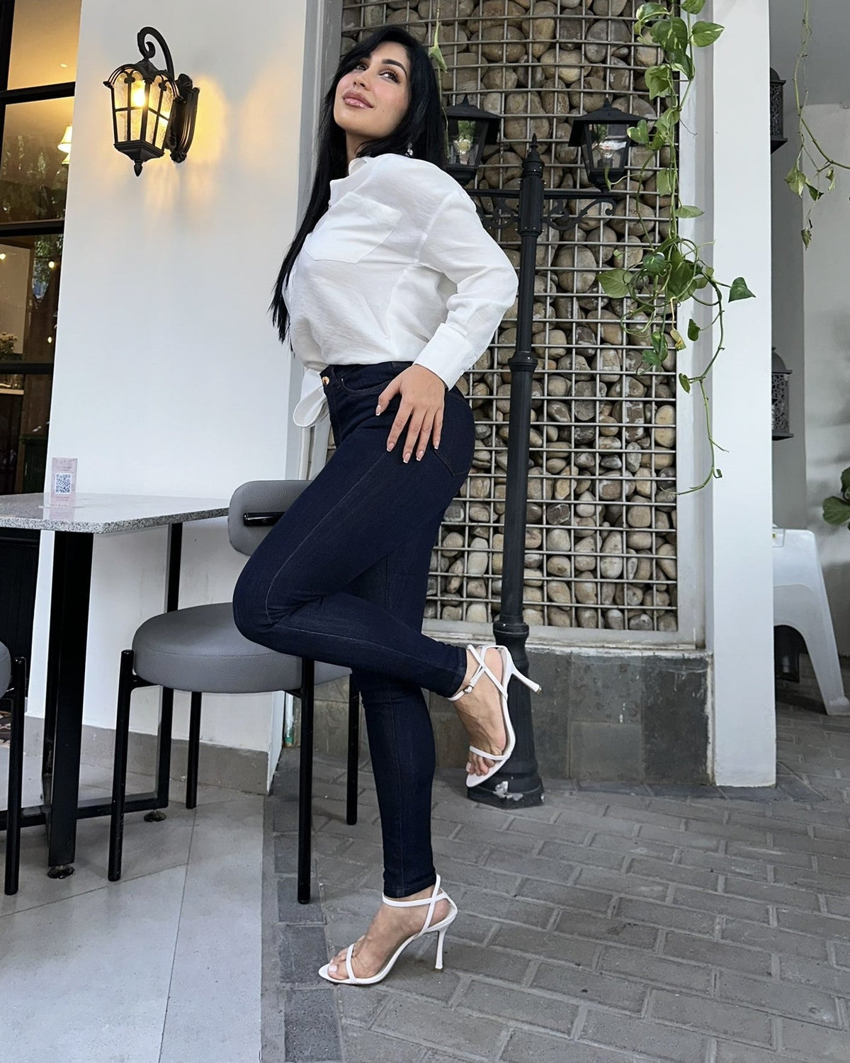 Super High Waist Skinny 101129