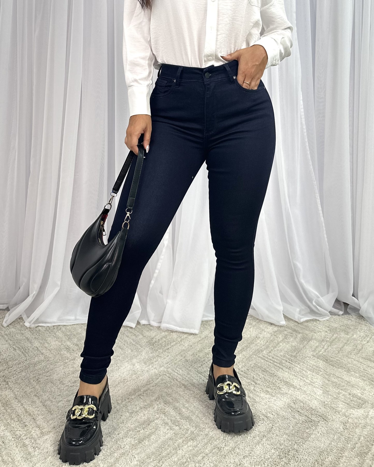 Super High Waist Skinny 100669