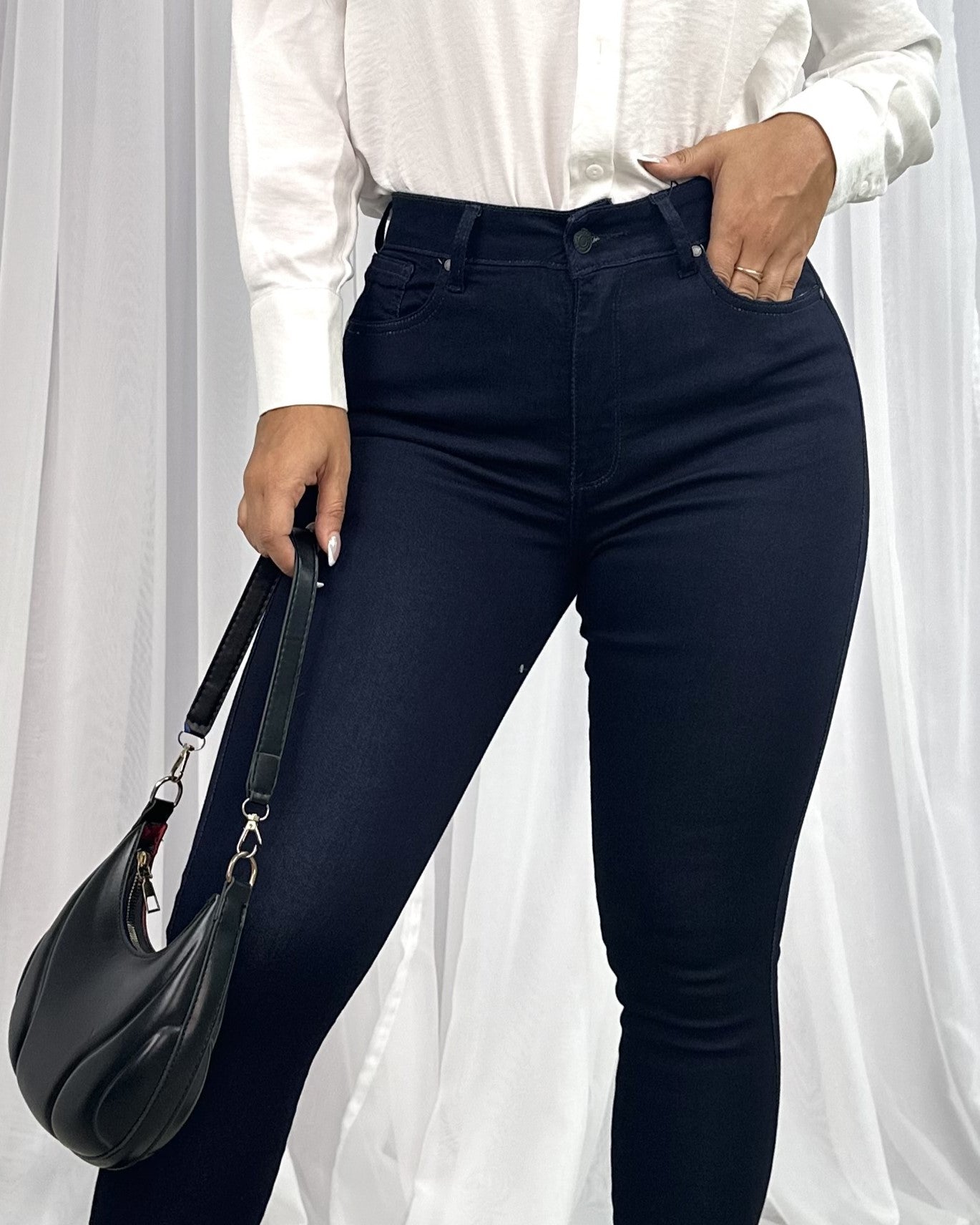 Super High Waist Skinny 100669