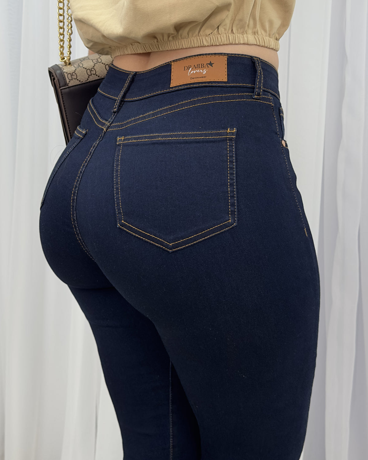 Super High Waist Skinny 100668