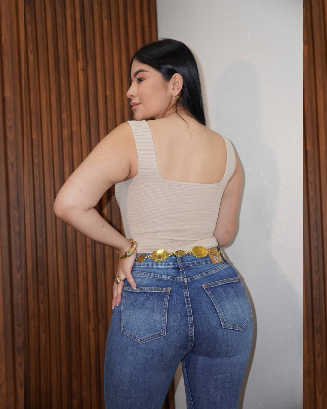 Super High Waist Skinny 101162
