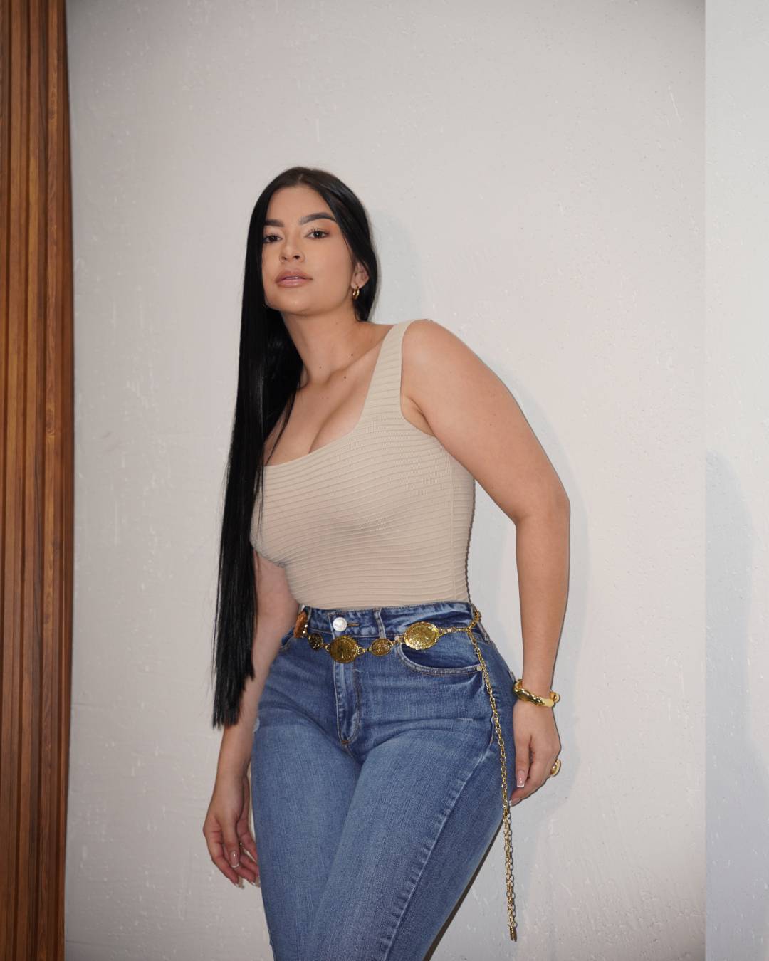 Super High Waist Skinny 101162